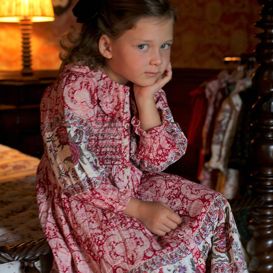 Bonjour Diary :: Long Dress Cashemere Print