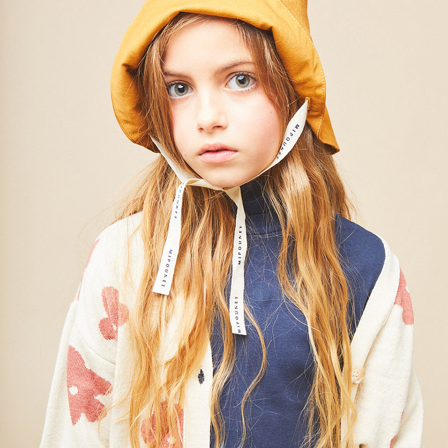 Mipounet :: Alice Bucket Logo Hat Stretch Twill Caramel