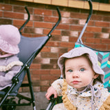 Misha And Puff -  Ruffle Cardigan Seashore Confetti