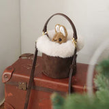 Ecrin - Petit Bucket Bag Brown