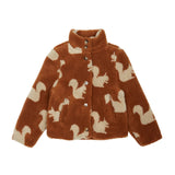 Emile Et Ida -  Fake Fur Coat Ecureuil