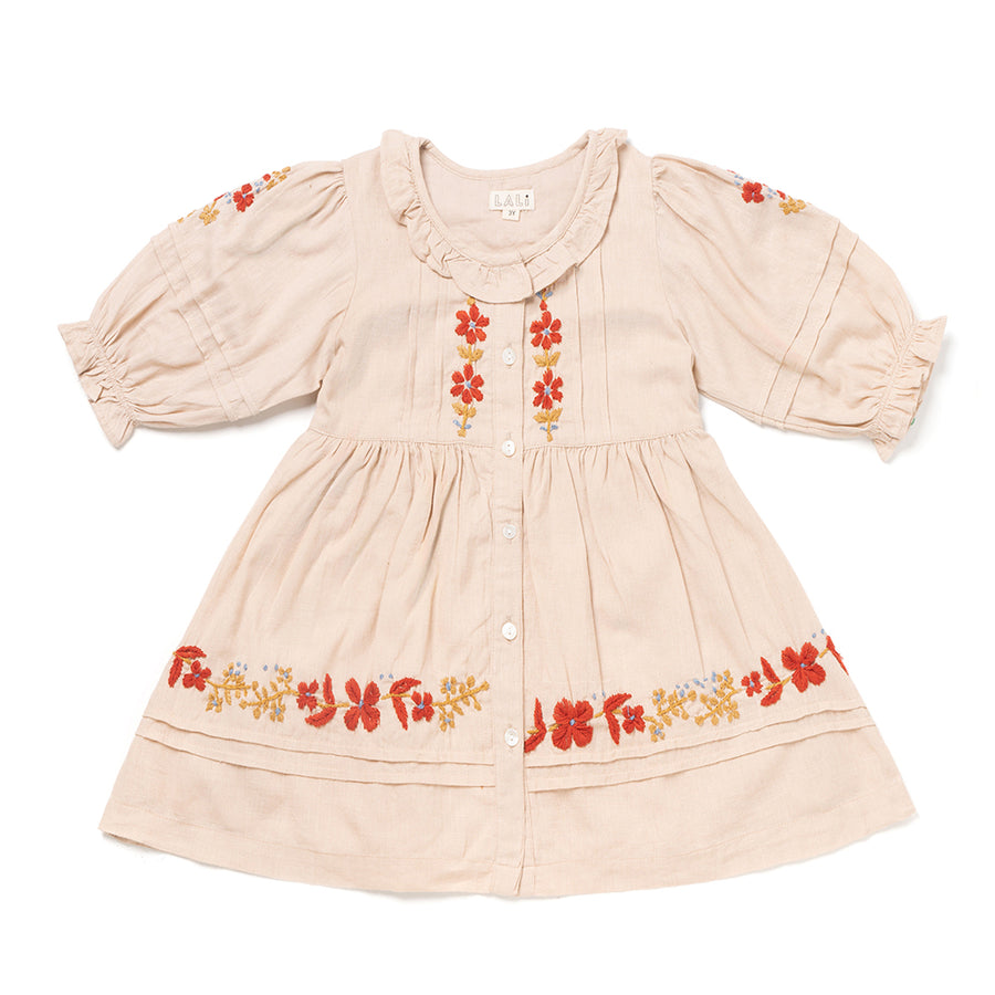 Lali :: Ivy Dress Moonlight Embroidery