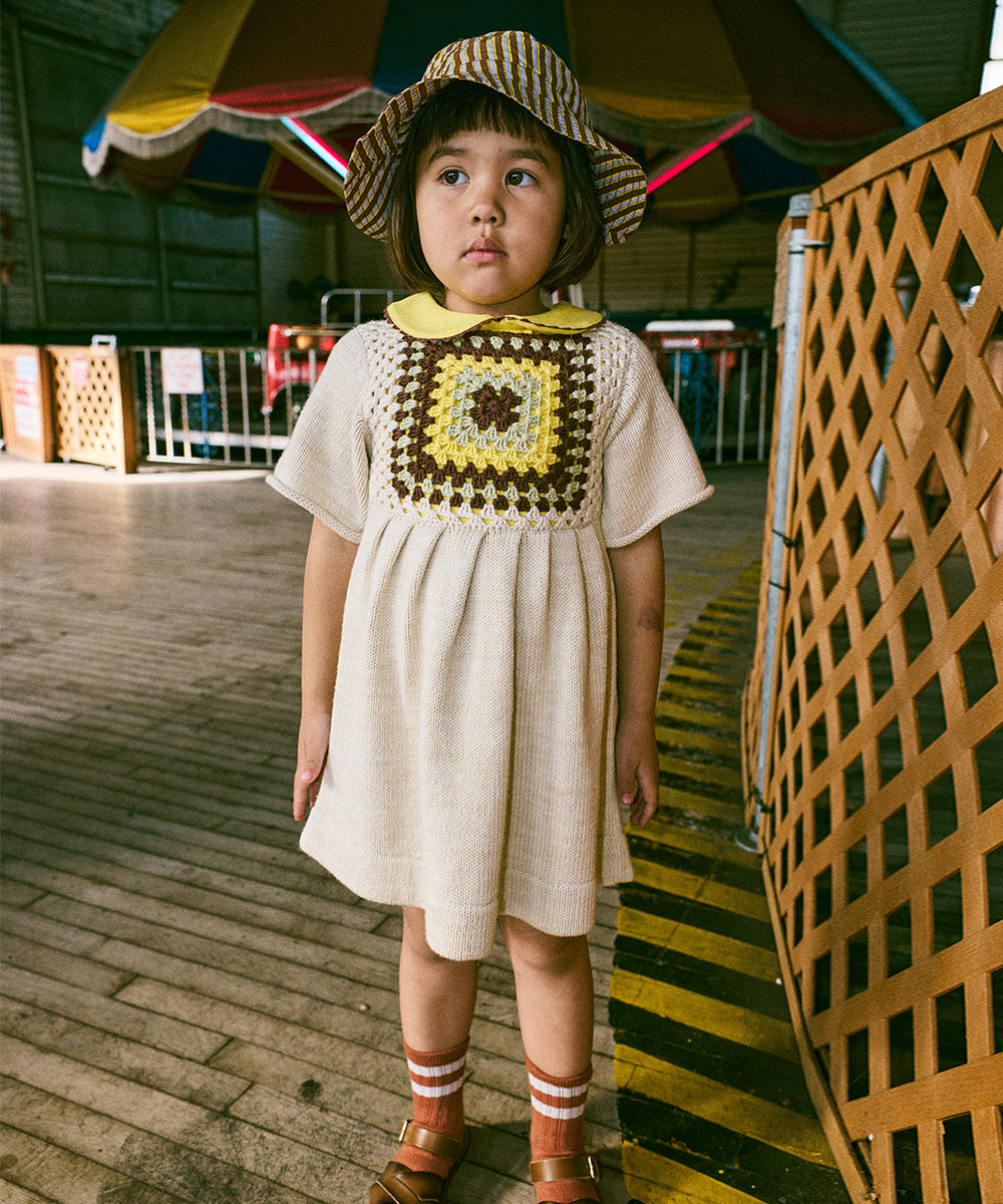 Misha And Puff -  Lake House Dress Marzipan