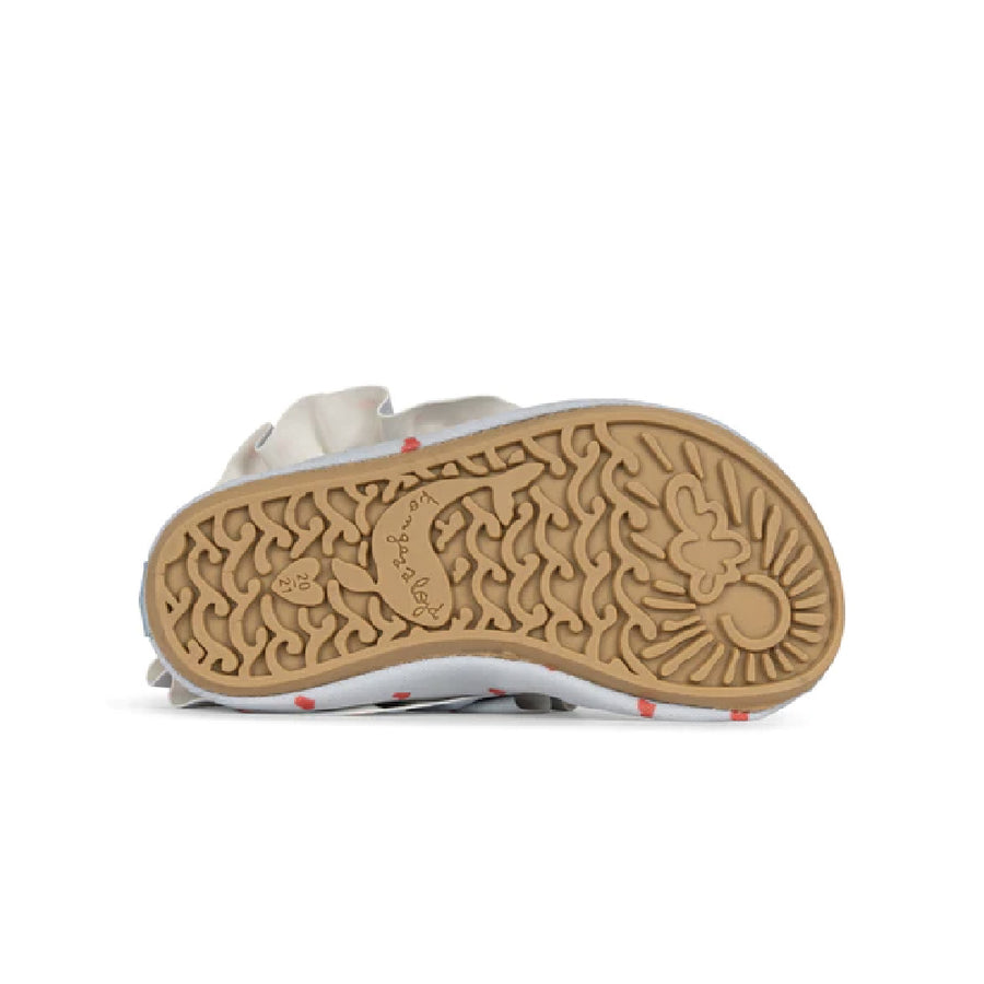 Konges Sloejd :: Twinkle Frill Swim Shoes Du Coeur Glacier