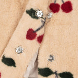 [입고중] Konges Sloejd :: Fuzzie Coat Grs Ma Grande Cerise