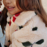 [입고중] Konges Sloejd :: Fuzzie Coat Grs Ma Grande Cerise