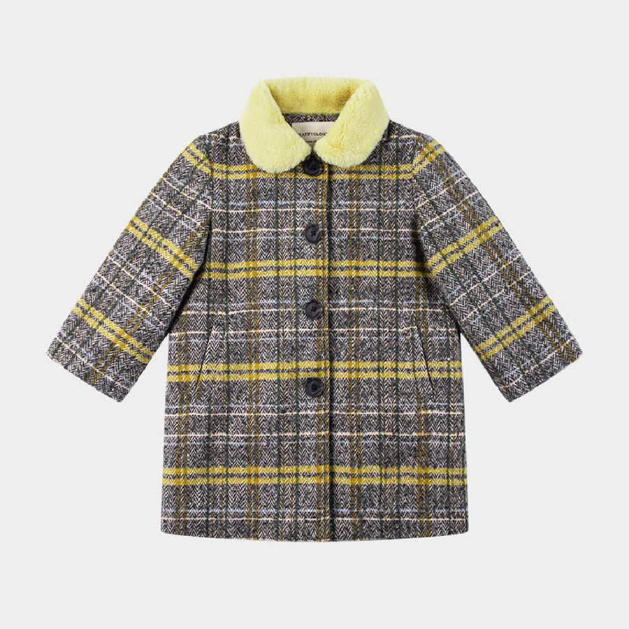 Happyology :: Greenwich Coat Green Check