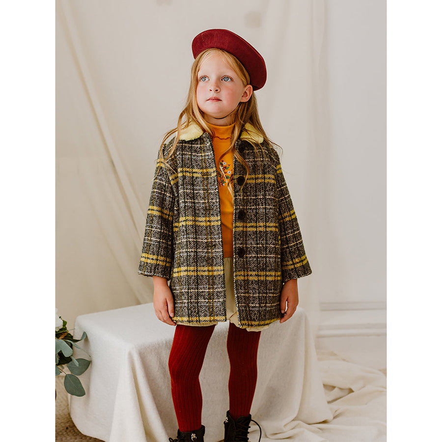 Happyology :: Greenwich Coat Green Check