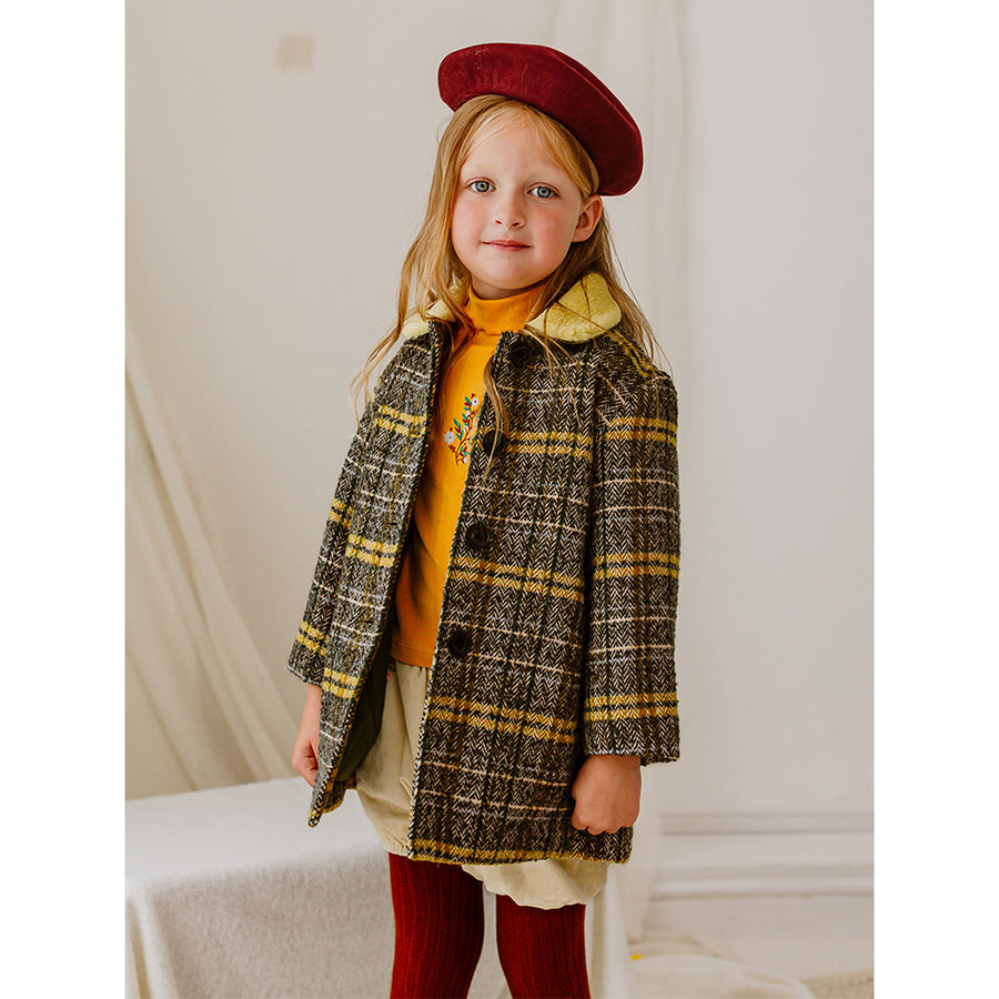 Happyology :: Greenwich Coat Green Check