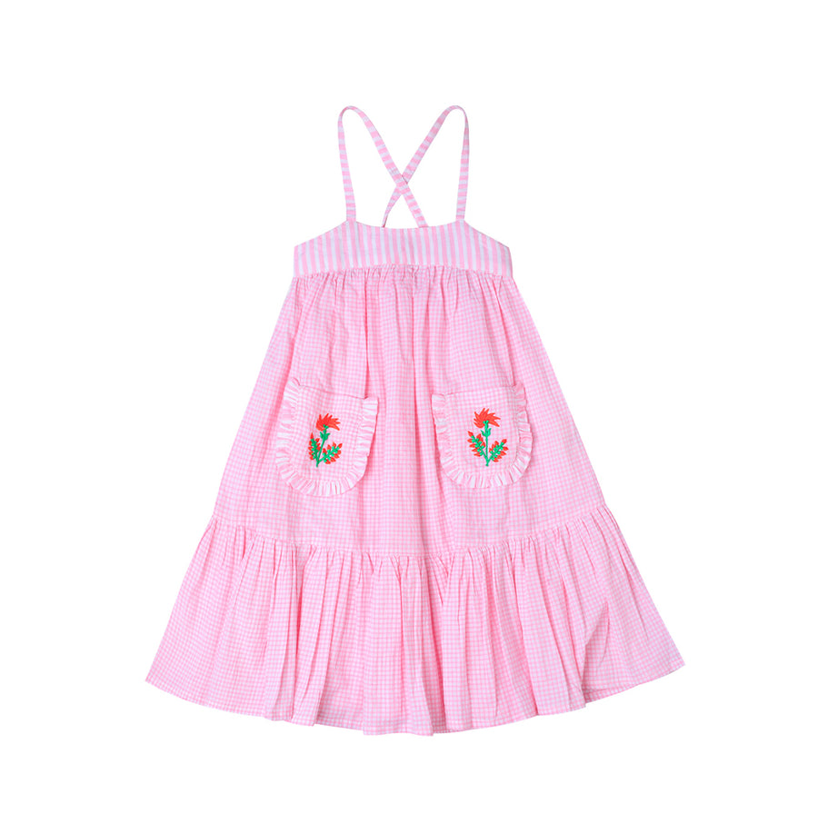 Kidsagogo :: Novalie Dress Mini Vichy Camelia