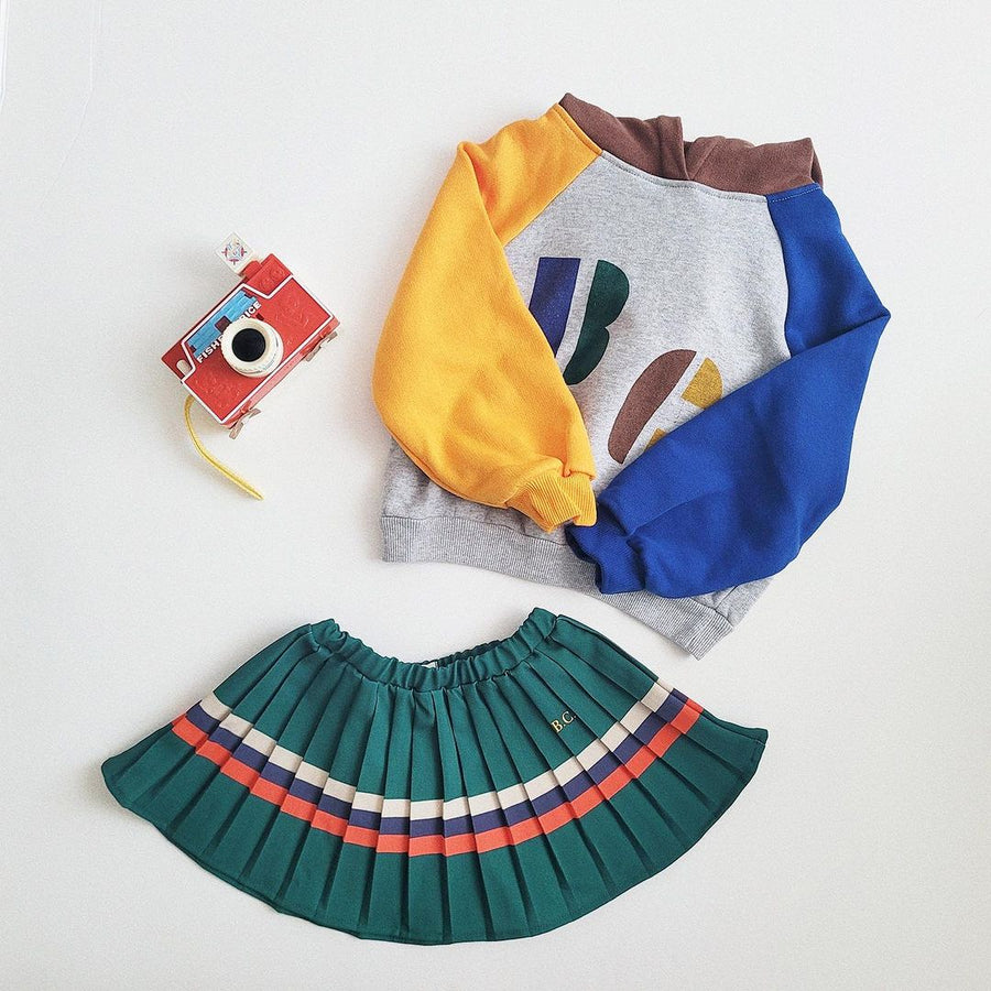 Bobo Choses :: Multicolor B.C Hooded Sweatshirt