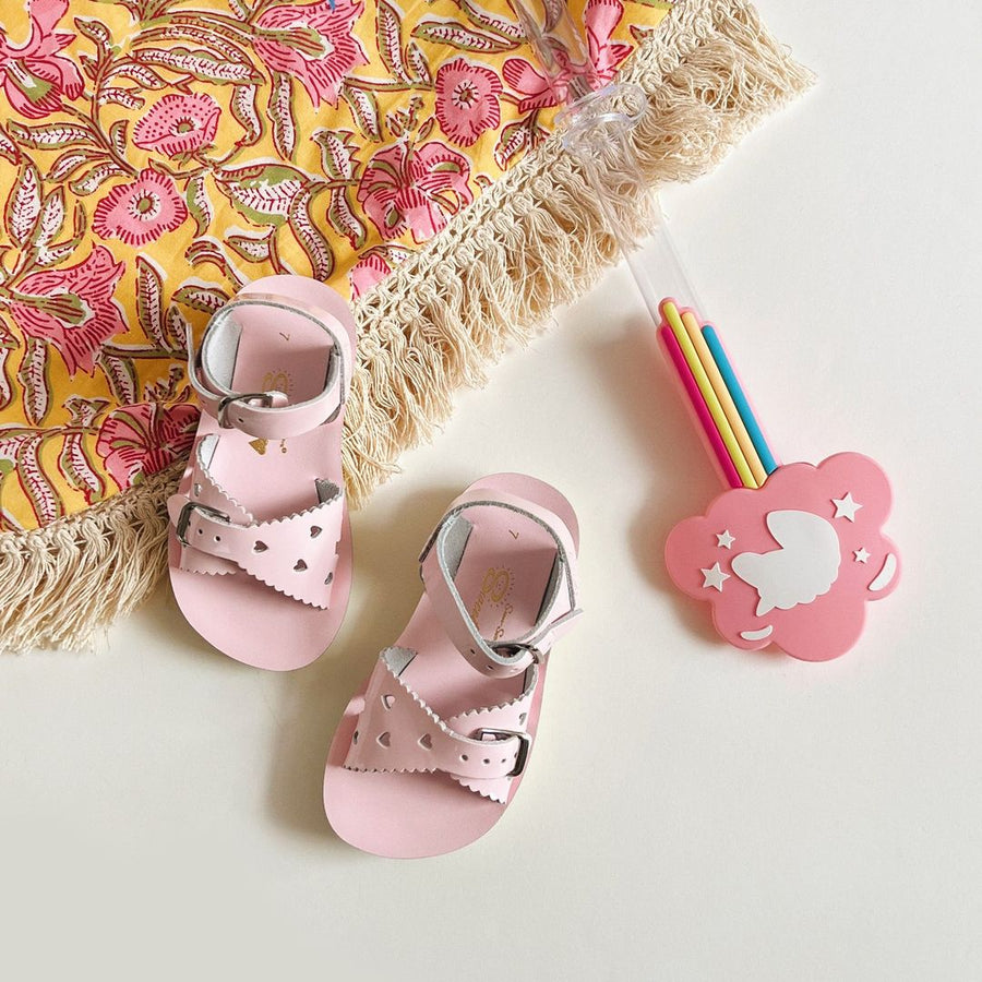 Salt Water Sandals :: Sun San Sweetheart Shiny Pink