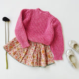 Louise Misha :: Skirt Cephee Cream Flower Fields