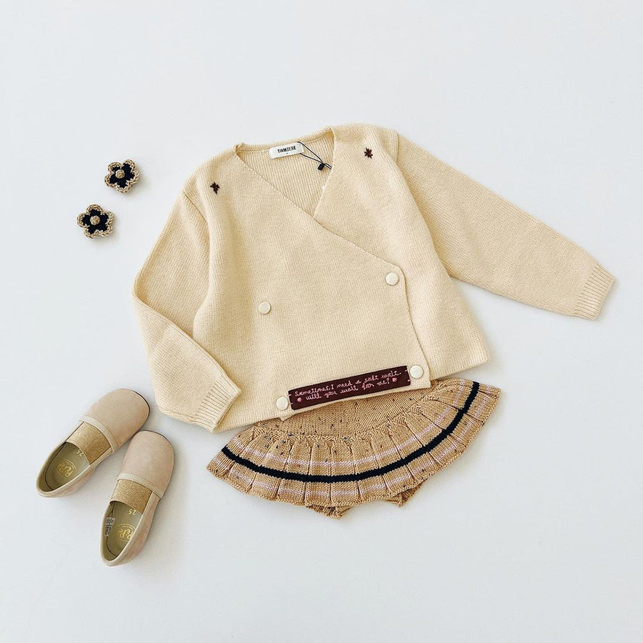 Tambere :: Radley Double Button Cardigan Cream