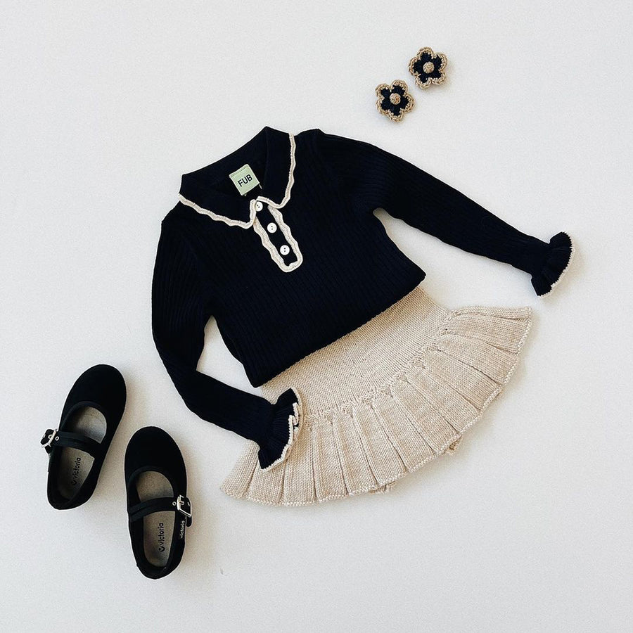 Victoria :: Oda Velvet Mary Jane Negro
