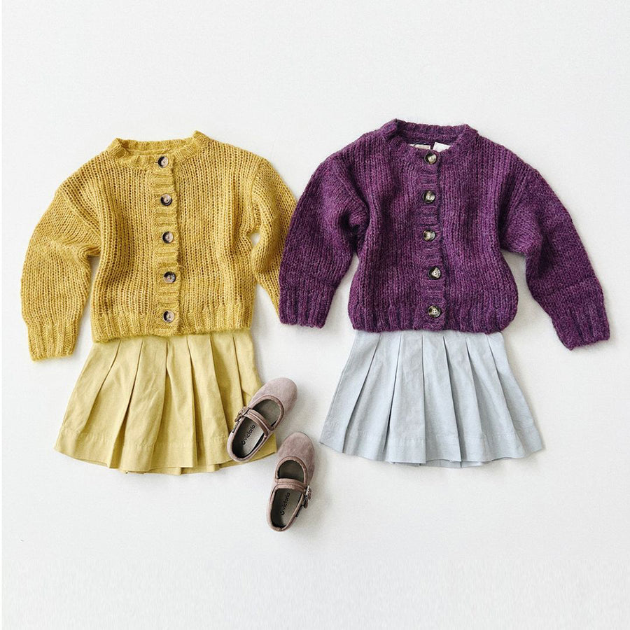 Long Live The Queen :: Pleated Skirt Pale Blue