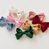 Wee Ones :: Mini Classic Hair Bow Forest Green