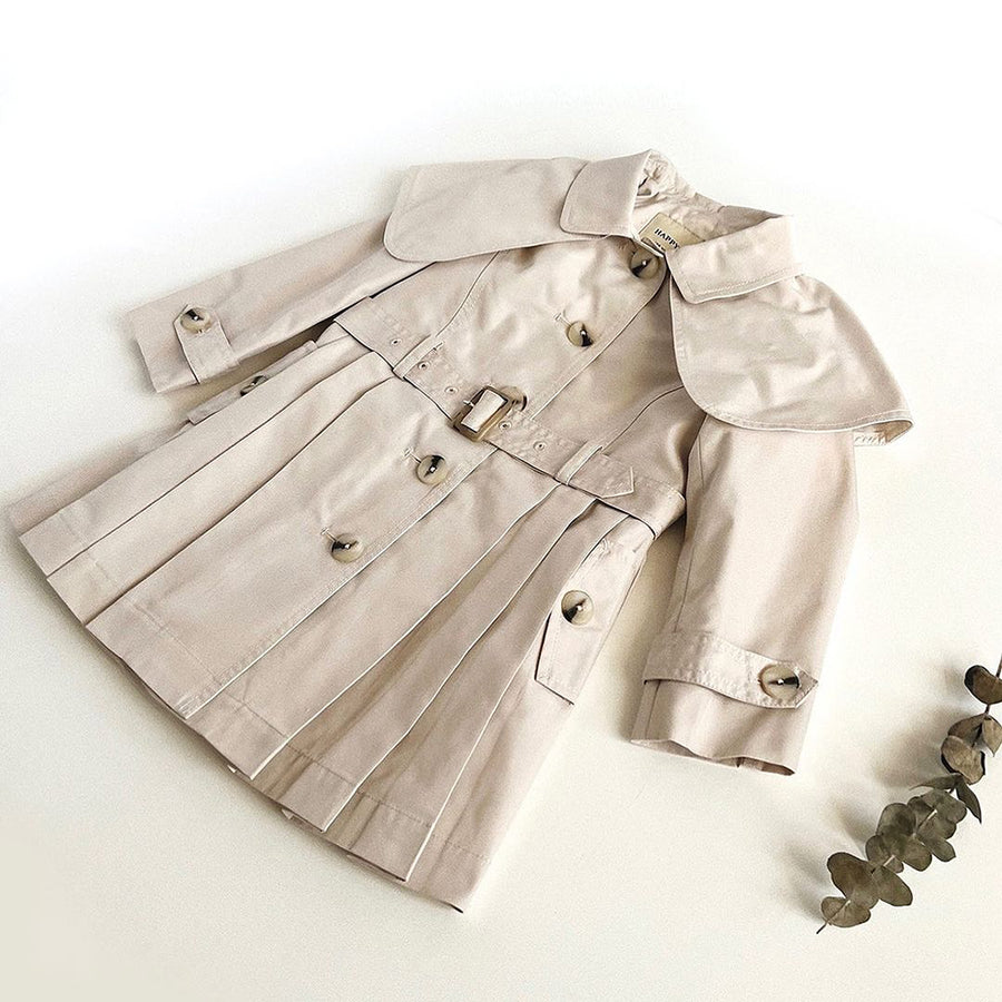 Happyology :: Pembroke Trench Coat Oatmeal