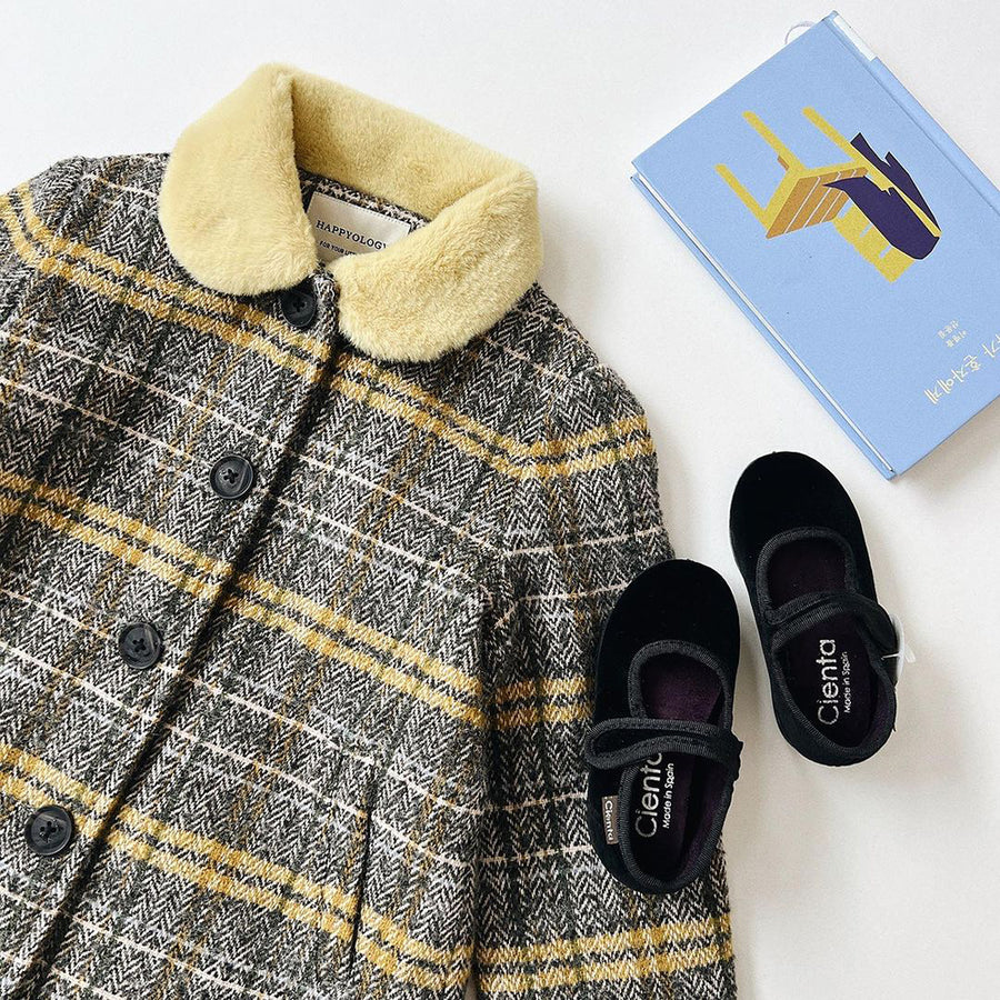 Happyology :: Greenwich Coat Green Check