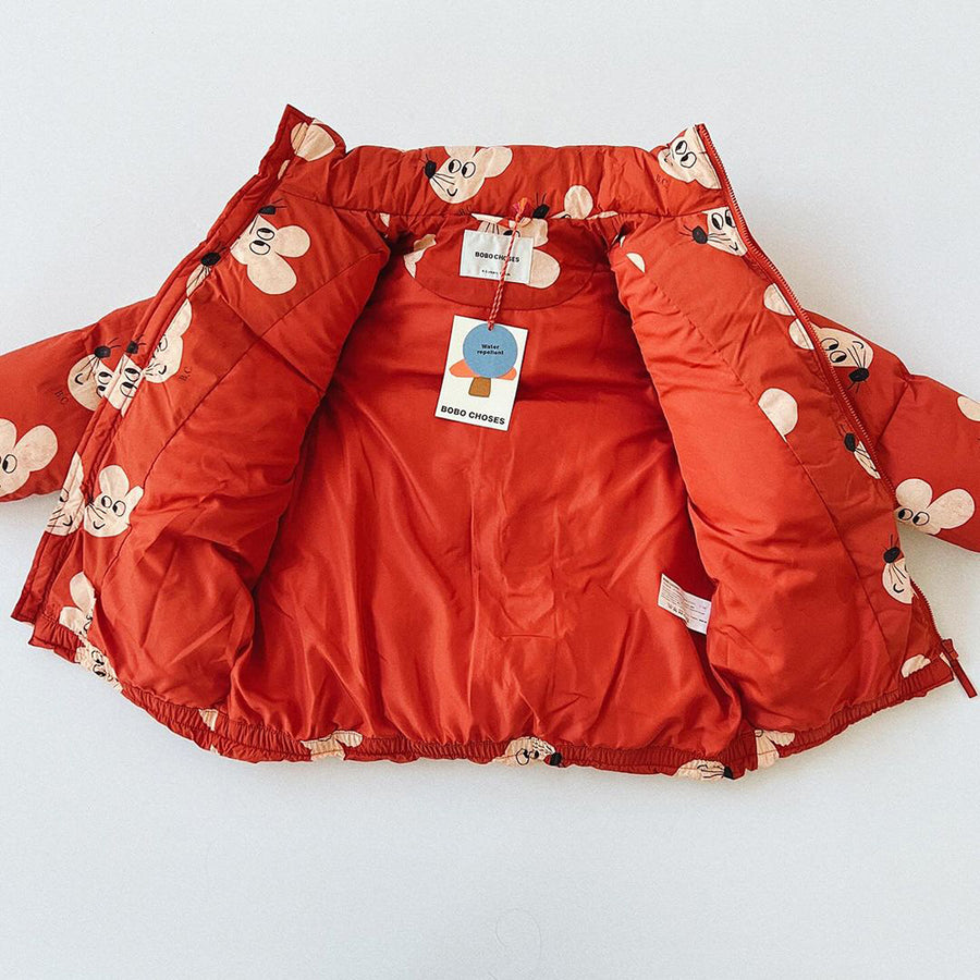 Bobo Choses :: Mouse All Over Padded Anorak