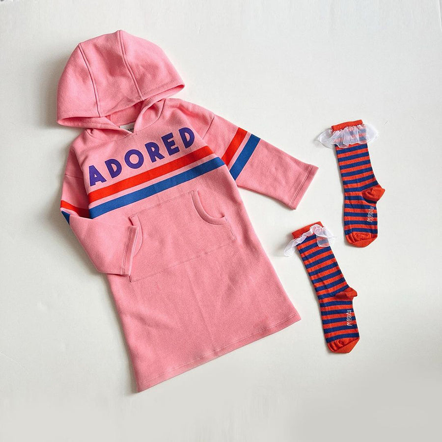 Mini Rodini :: Stripe Frill 1-Pack Socks