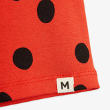 Mini Rodini :: Dots Aop Bike Shorts Red