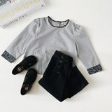 Caramel :: Osprey Blouse Slate Blue