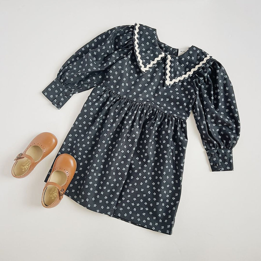Mipounet :: Lucie Printed Dress Blue