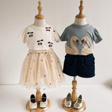 Konges Sloejd :: Fairy Skirt Cherry Glitter