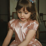 Konges Sloejd Fia Dress GRS Silver Pink - styled worn look