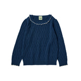 Fub :: Pointelle Blouse Pond Blue
