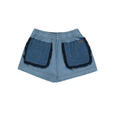 Tiny Cottons :: Pockets Shorts Light Navy