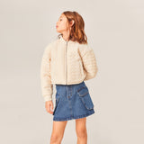 Mipounet :: Ona Cargo Mini Skirt Blue