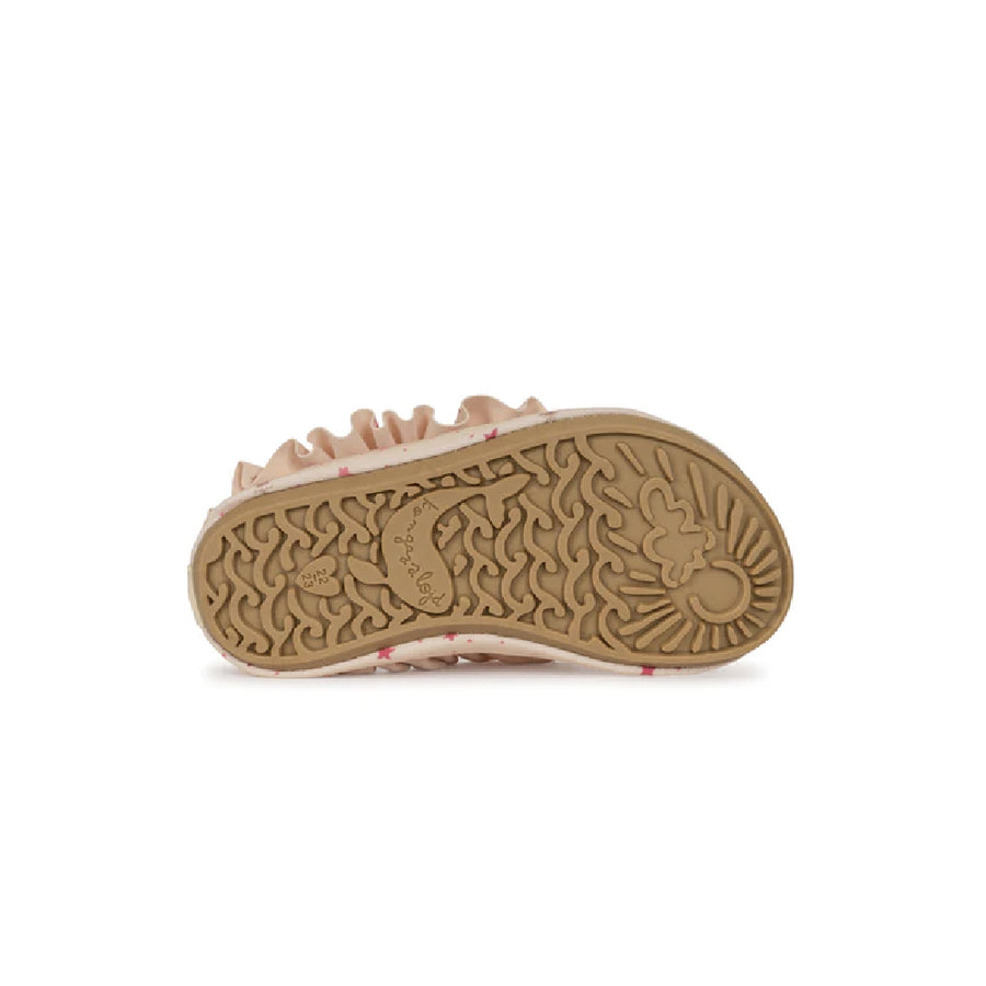 Konges Sloejd :: Frill Swim Shoes Etoile Pink Sparkle