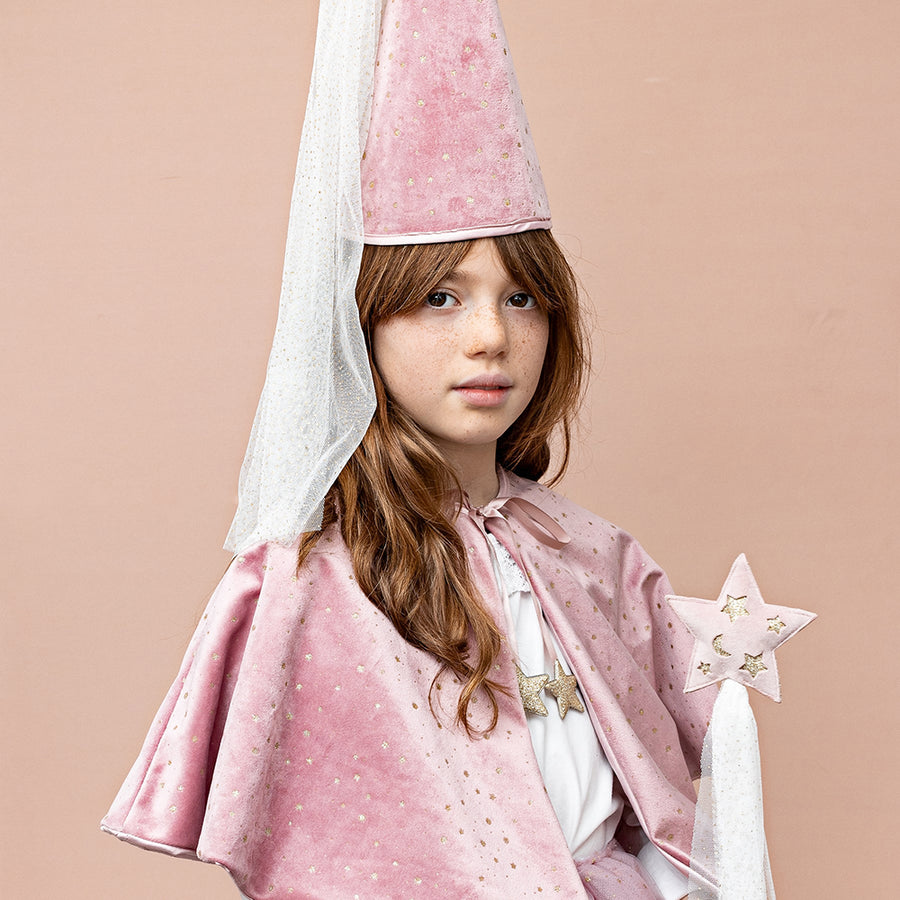 Mimi & Lula :: Luxe Princess  Velvet Cape Pink