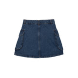 Mipounet :: Ona Cargo Mini Skirt Blue