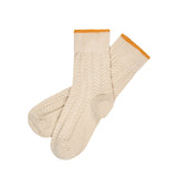 Fub :: 2-Pack Herringbone Sock Ecru