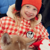 Mini Rodini -  Ritzratz Patch Gingham Aop Heavy Puffer Red