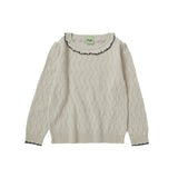 Fub :: Pointelle Blouse Ecru