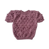Minimom -  Popcorn Sweater Dry Rose