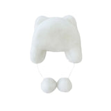 [Pre - Order] Mi Loves :: Fox Fur Kitty Hat Onesize - 3 Colors