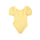 Mipounet :: Célia Balloon Sleeve Swimsuit Bamboo Yellow