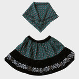 Bonjour Diary -  Skirt And Scarf Provencal Print