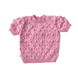 Minimom :: Popcorn Sweater Orchid Pink