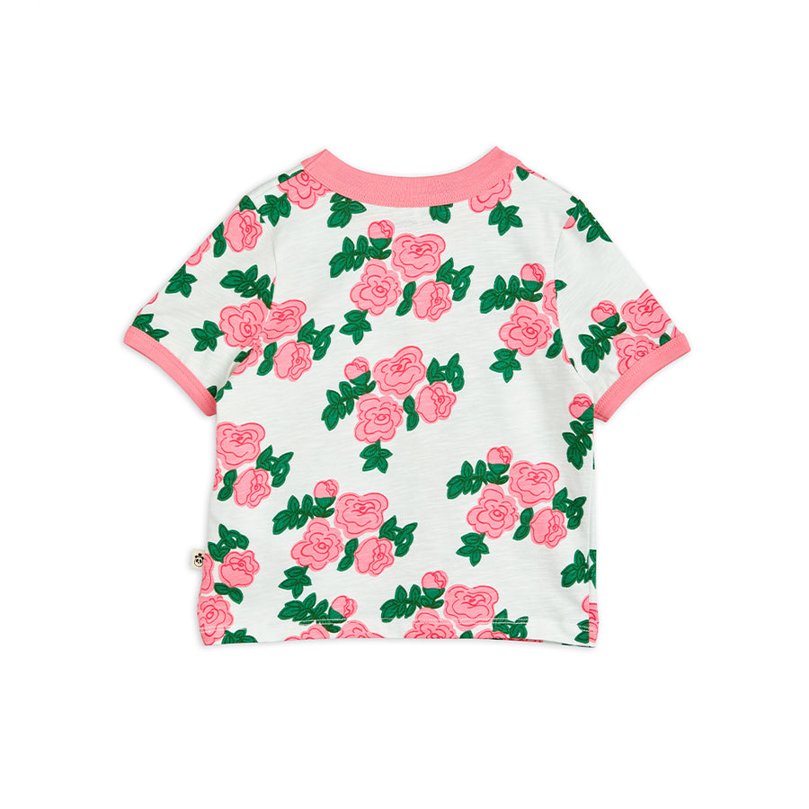 Mini Rodini :: Roses Aop Ss Tee