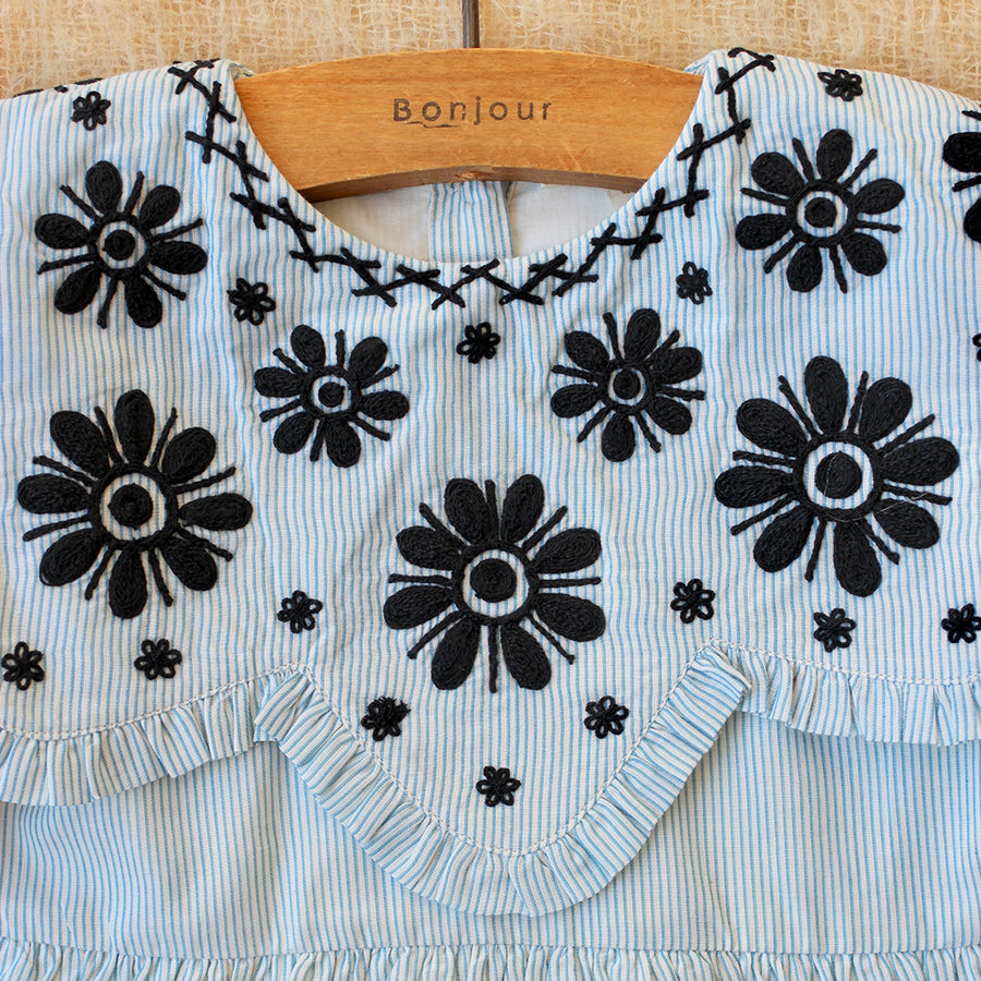 Bonjour Diary :: Sundress Light Blue Stripe