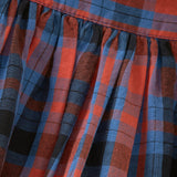 Caramel :: Cumin Skirt Red/Blue Tartan