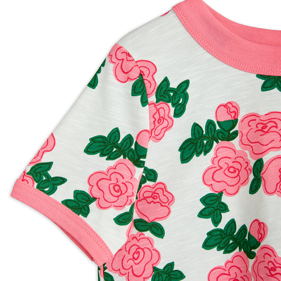 Mini Rodini :: Roses Aop Ss Tee