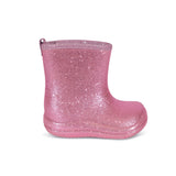 Konges Sloejd :: Luc Lightweight Glitter Rain Boot Glitter Rose