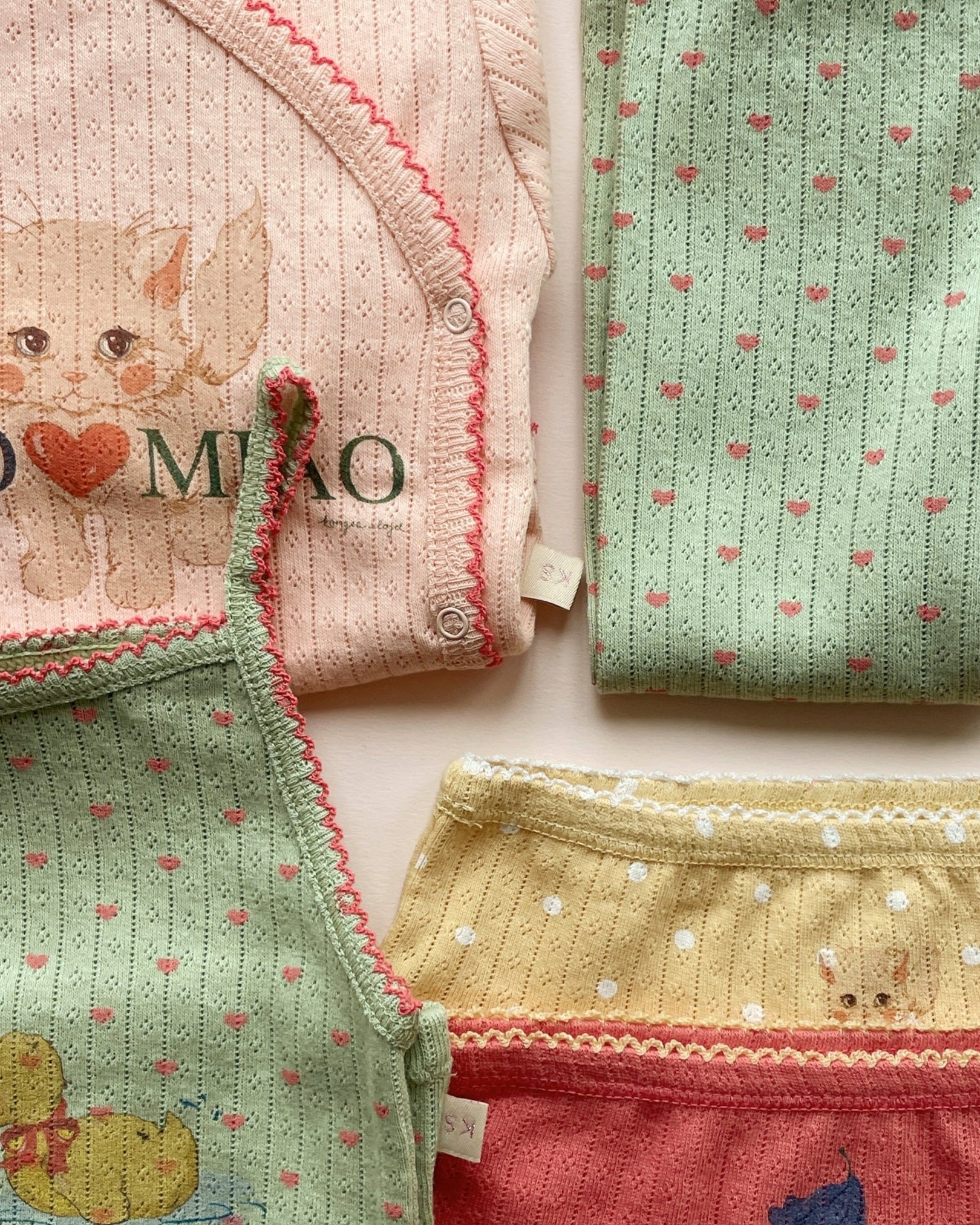 Konges Sløjd Minnie Body Pale Blush - baby bodysuit, view 2